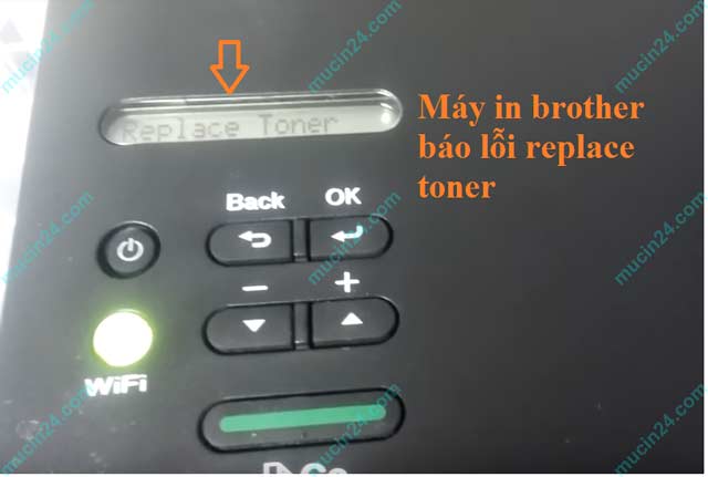 may in bao loi replace toner replace drum 3 - Máy In Báo Lỗi Replace Toner - Toner low - Replace Drum